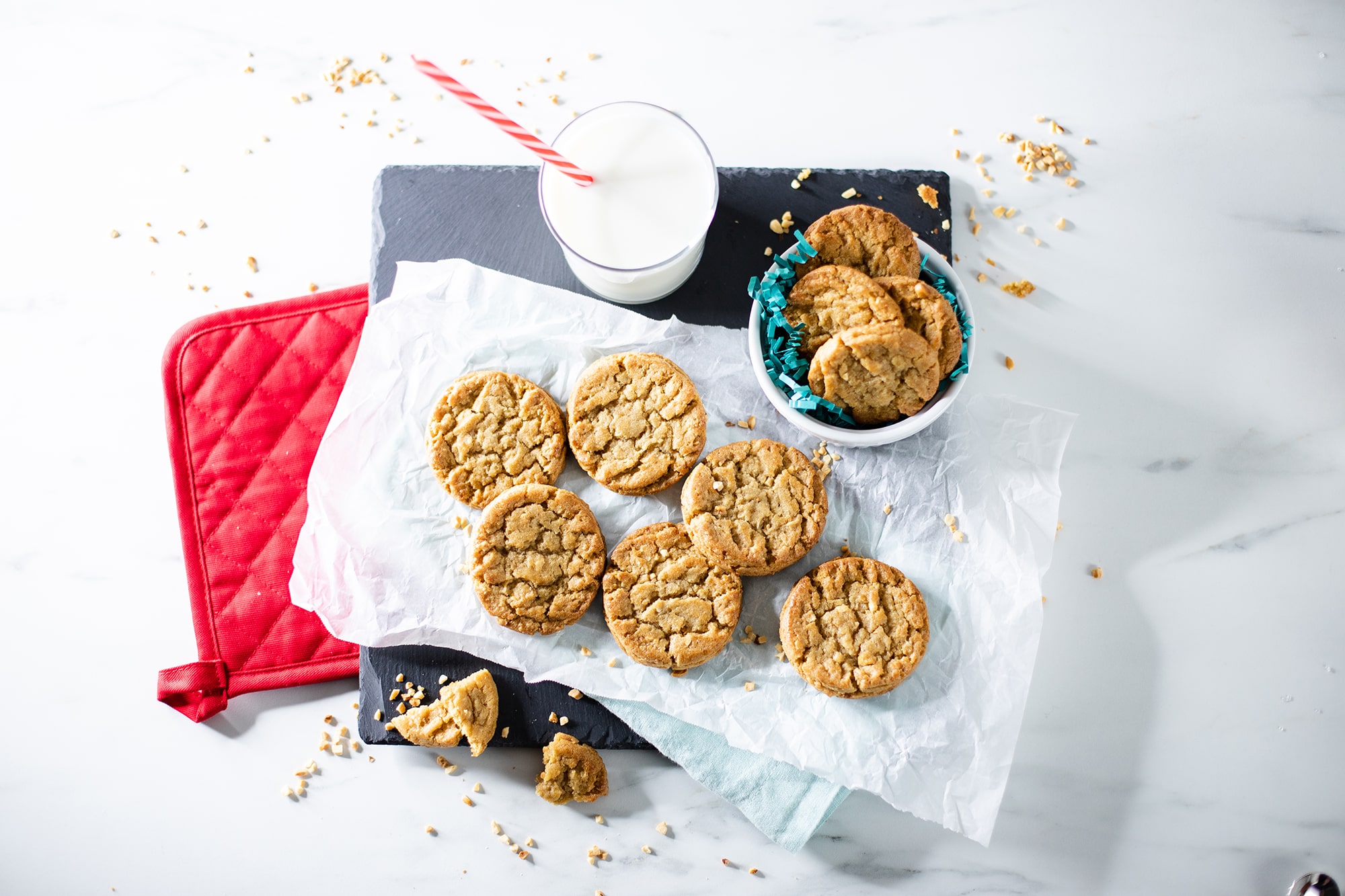 cookies and milk