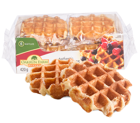waffles with packaging