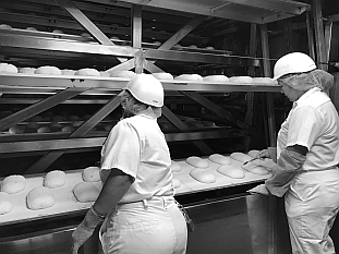bakers inspecting